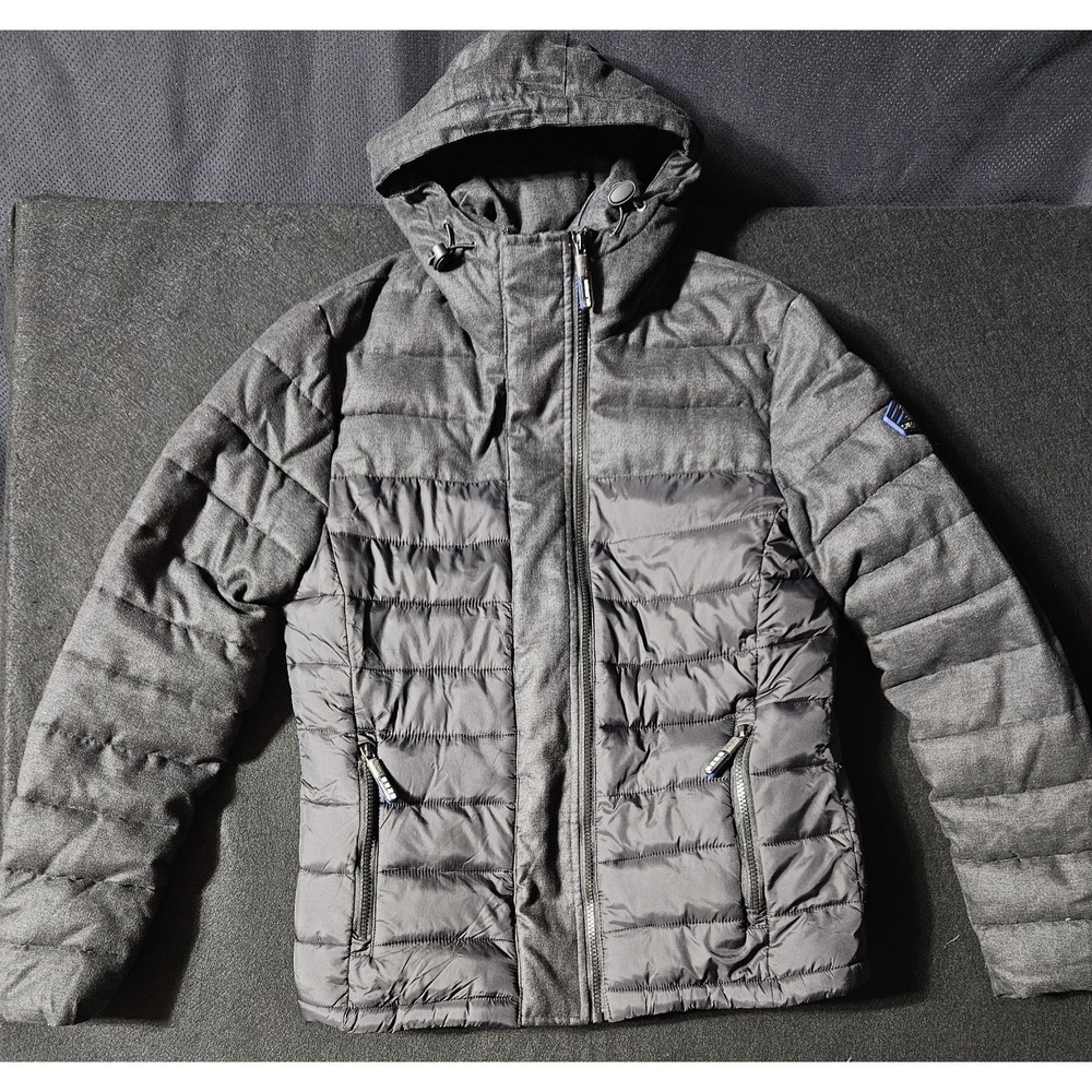 The Original Superdry Fuji JKT Black Mens Jacket Size Medium  M50008NP